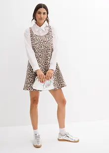 Mini jurk van elastische katoenmix, bonprix