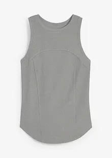 Tanktop met siernaden, bonprix