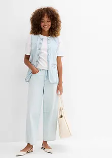 Balloon jeans mid waist, super soft, cropped, bonprix
