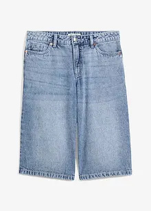Jeans bermuda mid waist, low stretch, bonprix