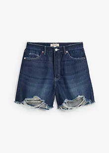 Jeans short high waist, low stretch, bonprix
