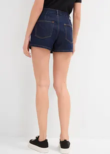 Spijker broekrok in wikkellook, mid waist, bonprix