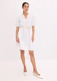 Korte jurk van mousseline, bonprix