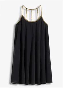 Chiffonjurk met origineel detail op de rug, bonprix