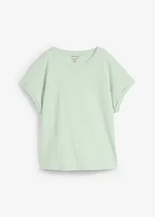 T-shirt met verlengde achterkant van zwaar katoen, bonprix