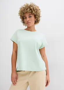 T-shirt met verlengde achterkant van zwaar katoen, bonprix
