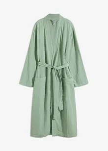 Oversized badjas van mousseline, bonprix