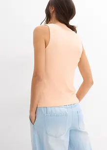 Top van zachte viscose (set van 2), bonprix
