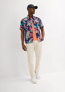 Overhemd met korte mouwen van viscose, bonprix