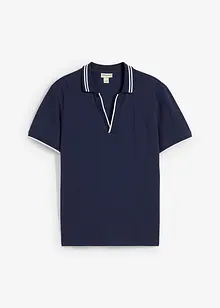 Poloshirt met V-hals, bonprix