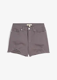 High waist short van twill, bonprix
