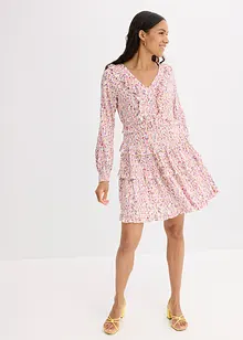 Jurk met volants, bonprix