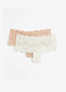 Hipster met kant (set van 2), bonprix