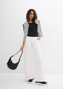 T-shirt van soepele viscose (set van 2), bonprix