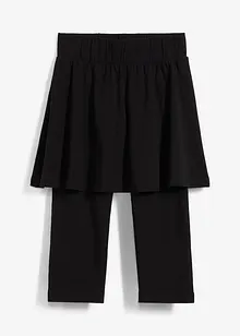 Capri legging met geïntegreerde rok, bonprix