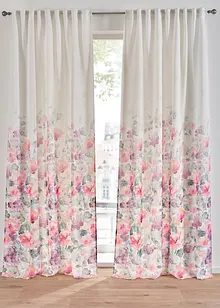 Gordijn met bloemenprint (1 stuk), bonprix