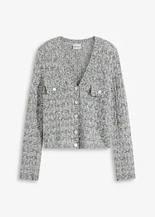 Bouclé vest, bonprix