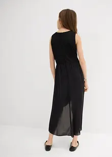 High-low jurk met tule, bonprix