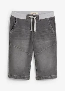 Jongens jeans stretch bermuda, bonprix
