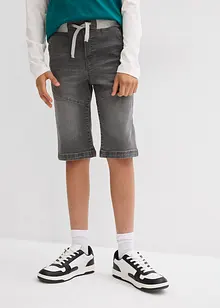 Jongens jeans stretch bermuda, bonprix