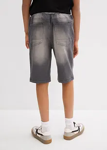 Jongens sweat jeans bermuda, regular fit, bonprix