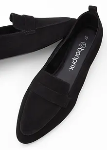 Leren loafers, bonprix