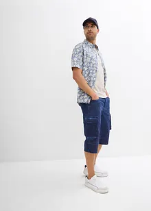Lange cargo bermuda met comfort fit, regular fit, bonprix