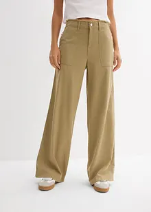 Marlene Dietrich broek in een luchtige linnenmix, bonprix