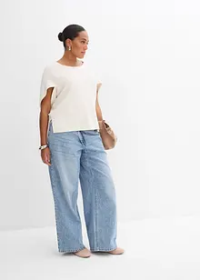 Oversized shirt van een soepele viscosemix, bonprix