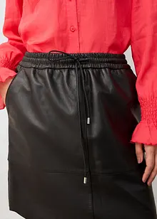 Leren rok van lamsnappa, bonprix