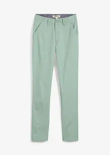 Chino van katoen met stretch, slim fit, bonprix
