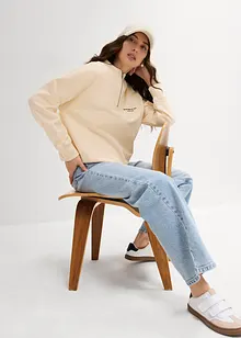 Oversized sweater van puur biologisch katoen, bonprix