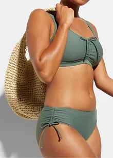 Bralette bikini met  strikkoord (2-dlg. set), bonprix