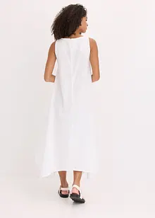 Jurk met bandjes van een fijne viscosemix, bonprix