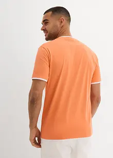 Henley shirt (set van 2), korte mouw, bonprix