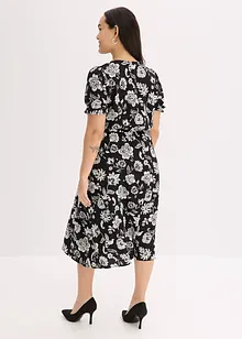Gedessineerde midi jurk, bonprix