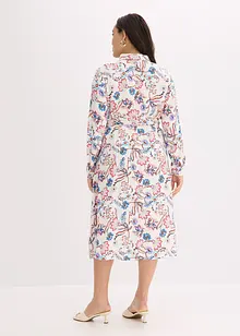 Gedessineerde jurk van soepele viscose, bonprix