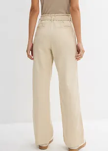 7/8 broek met comfortband van puur katoen, bonprix