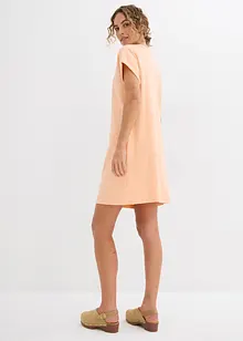 Mini jurk van stevig biologisch katoen, bonprix