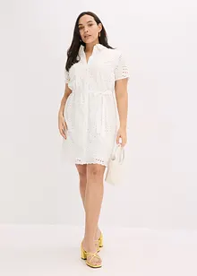 Overhemdjurk met broderie anglaise, bonprix
