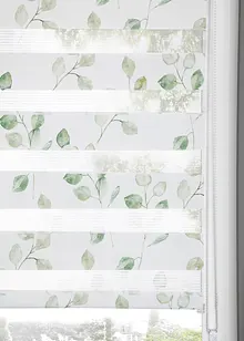 Duo rolgordijn met bladerprint, bonprix