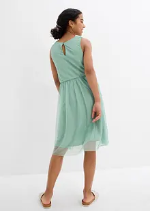 Midi jurk met kant, bonprix