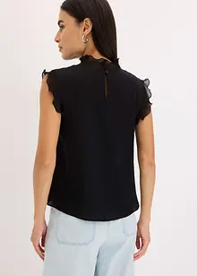 Blouse met volants, bonprix