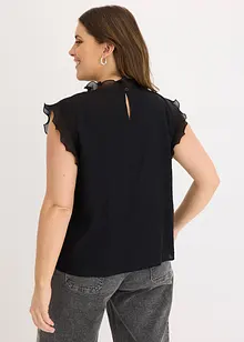 Blouse met volants, bonprix