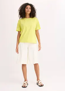 T-shirt met broderie anglaise, bonprix