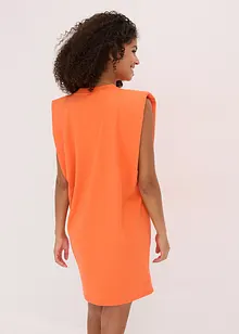 Mini jurk met oversized schouders, bonprix