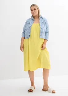Jersey jurk van borken crepe, bonprix