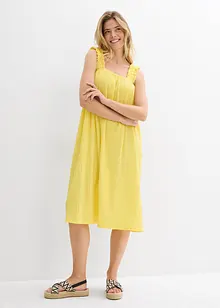 Jersey jurk van borken crepe, bonprix