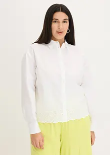 Overhemdblouse van katoen, bonprix