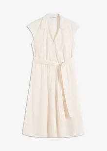 Jurk met strikceintuur, bonprix